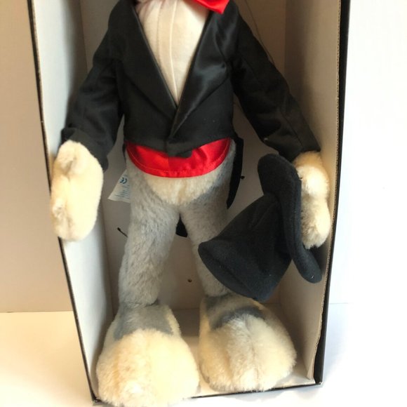 Plush Animal Bunny Bugs,  Warner Brothers, Vintag - Picture 3 of 4